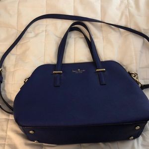 Blue Kate Spade purse